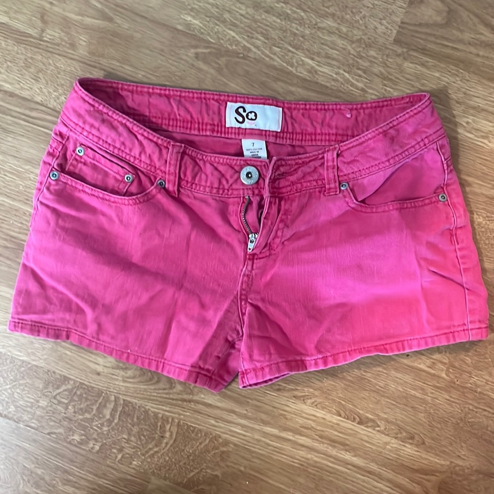 So Bright Pink Shorts